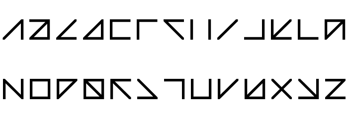 Quadoo Regular Font LOWERCASE