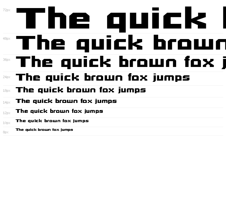 Quadrangle-Regular Waterfall