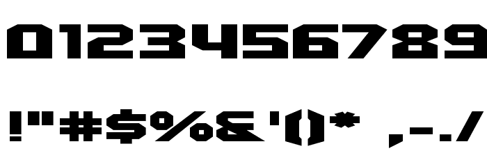 Quadrangle Font OTHER CHARS