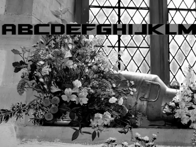 Quadrangle Schriftart examples