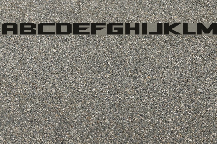 Quadrangle Font examples