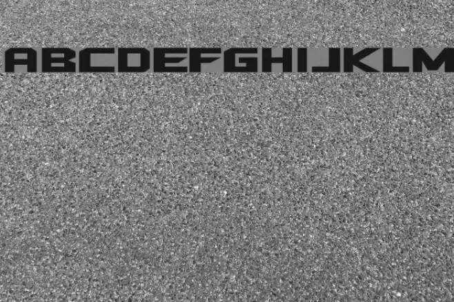 Quadrangle Schriftart examples