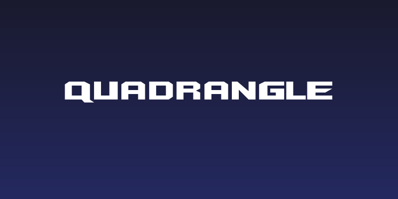 Quadrangle Social Header