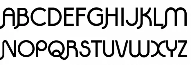 Quadranta-Bold Schriftart Groß