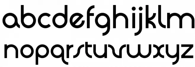 Quadranta-Bold Schriftart Kleinbuchstaben