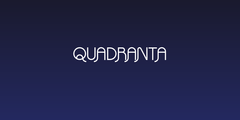 Quadranta Social Header