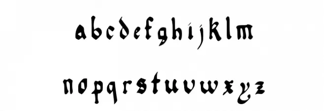 Quadrata Preciosa Extended フォント 小文字