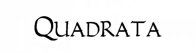 Quadrata  Frei Schriftart Herunterladen