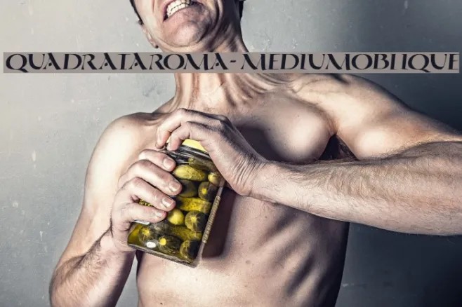 QuadrataRoma-MediumOblique Example 1