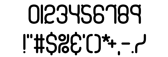 Quadratic BRK Font OTHER CHARS
