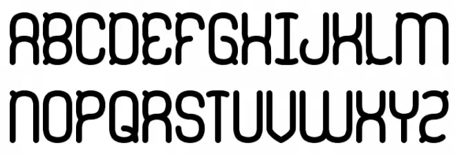 Quadratic BRK Шрифта ВЕРХНИЙ