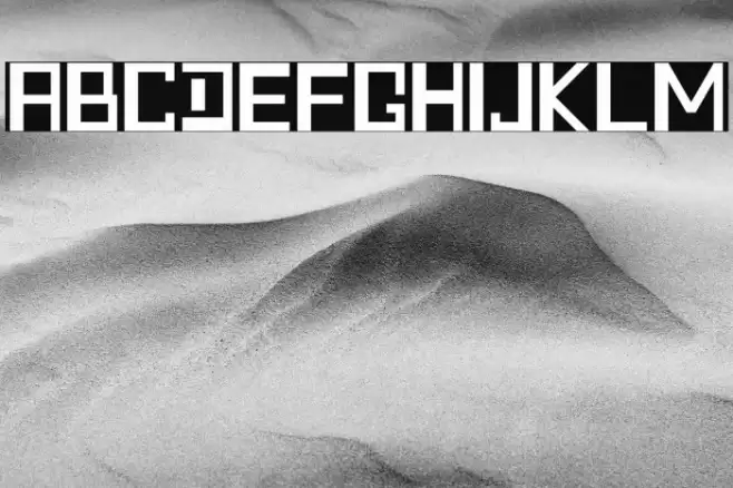 Quadratic - Demo Font examples