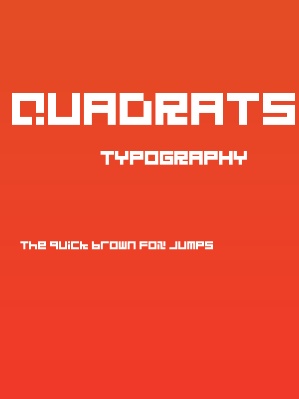 Quadrats Poster