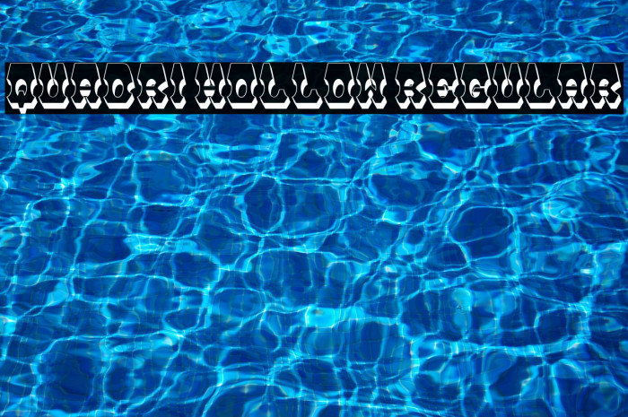 Quadri Hollow Regular Example 3