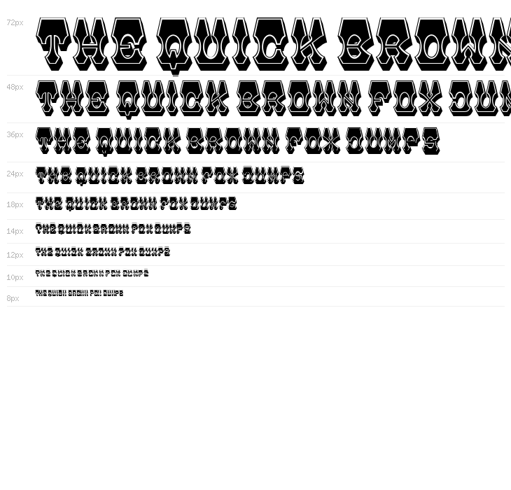 Quadri Regular Waterfall