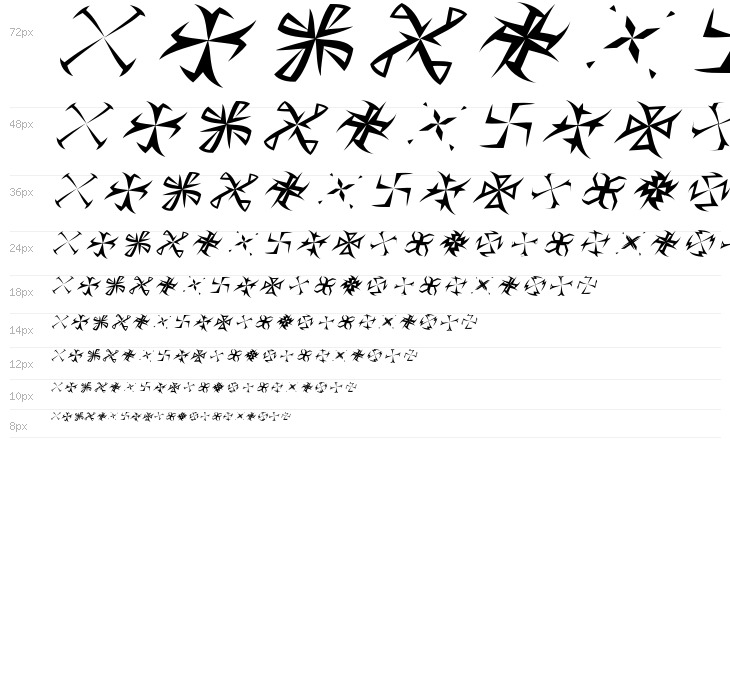 QuadrigAlphabetTwo Waterfall