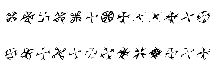 QuadrigAlphabetTwo Font LOWERCASE