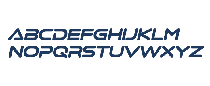 Quadrillion Semi Bold Italic Uppercase