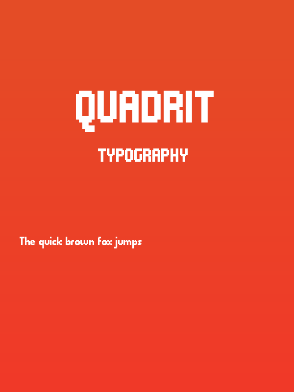 Quadrit Poster