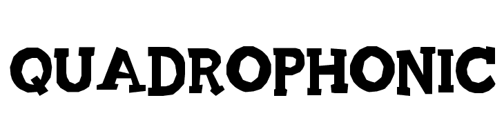Quadrophonic Font