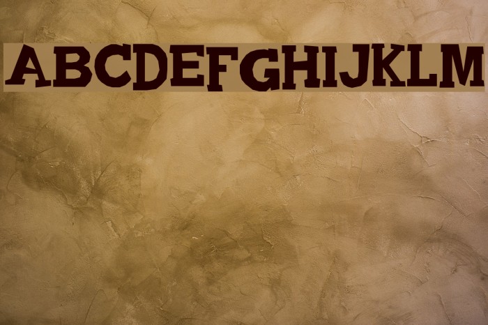 Quadrophonic Font examples