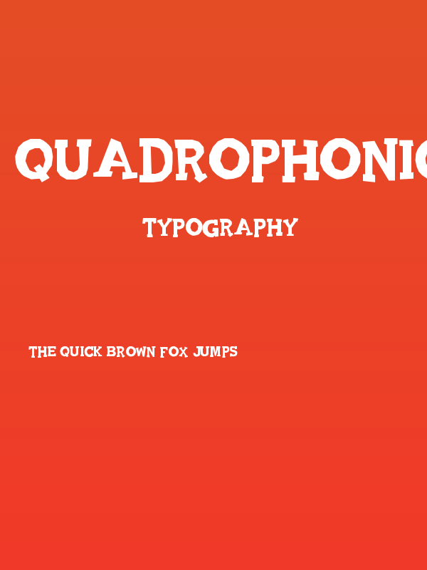 Quadrophonic Poster