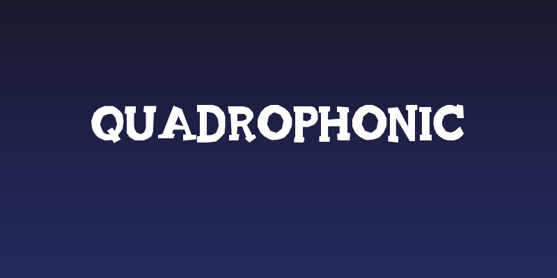 Quadrophonic Social Header