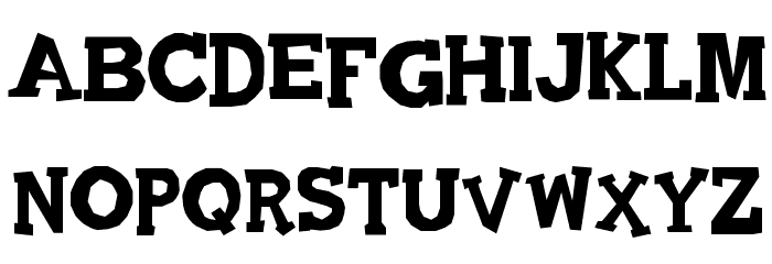 Quadrophonic Font LOWERCASE