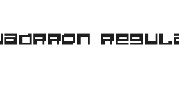 Quadrron Regular Logo
