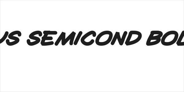 Quadrus Semicond Bold Italic Logo