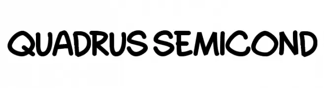 Quadrus Semicond  Frei Schriftart Herunterladen