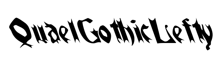 QuaelGothicLefty Polices