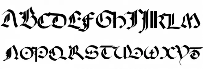 Quaerite Regnum Dei Font Litere mari