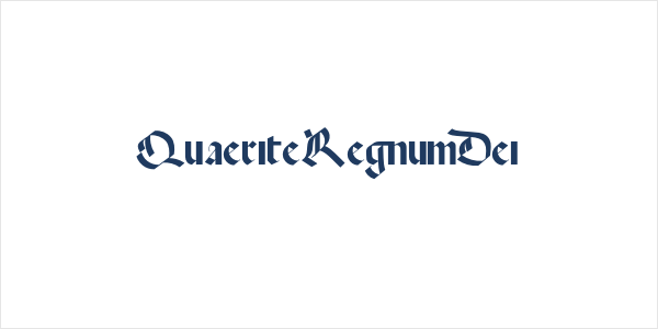 QuaeriteRegnumDei Logo