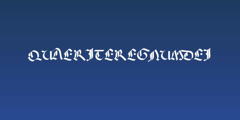 QuaeriteRegnumDei Social Header