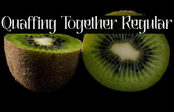 Quaffing Together Regular Example 2