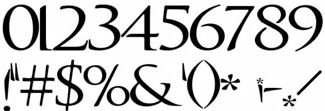 QuagentRegular Font OTHER CHARS