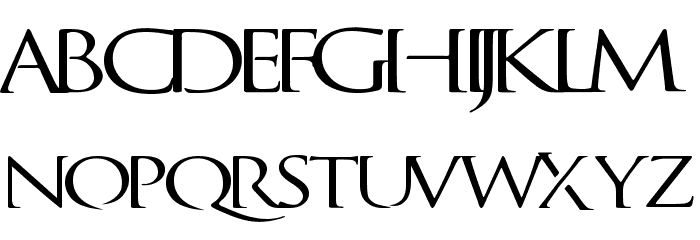 QuagentRegular Font LOWERCASE