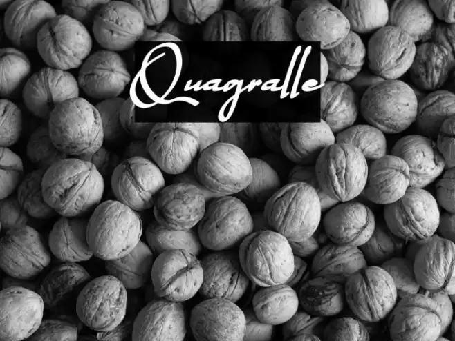 Quagralle Font examples