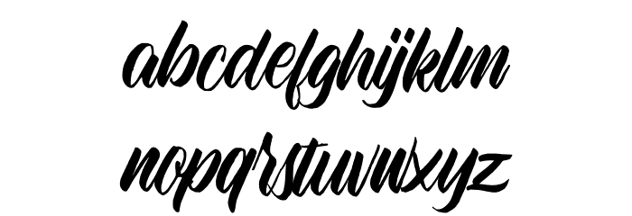 Quaint Font LOWERCASE