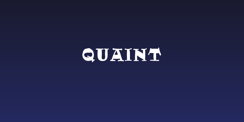 Quaint Social Header