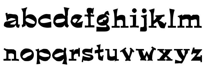 Quaint Font LOWERCASE