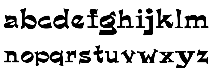 Quainte Font LOWERCASE