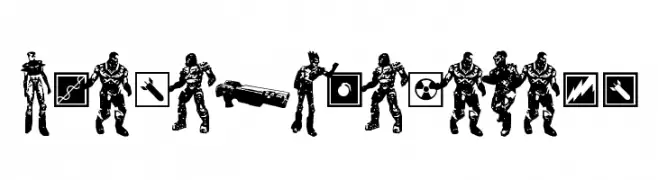 Quake3ArenaBats  フリーフォントのダウンロード