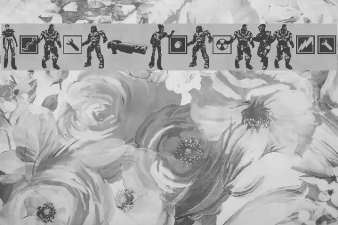 Quake3ArenaBats Font examples