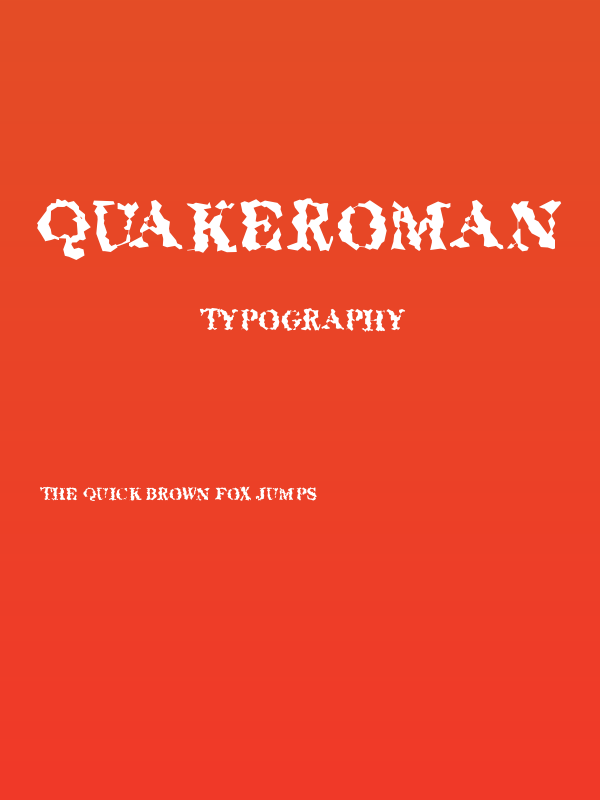 QuakeRoman Poster