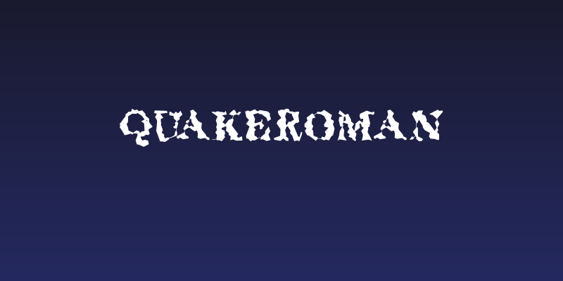 QuakeRoman Social Header