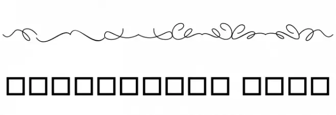 QuakedSwash Font OTHER CHARS