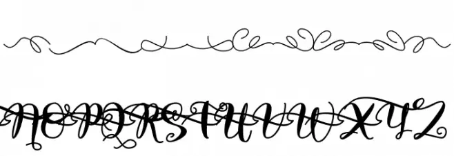 QuakedSwash Font OTHER CHARS