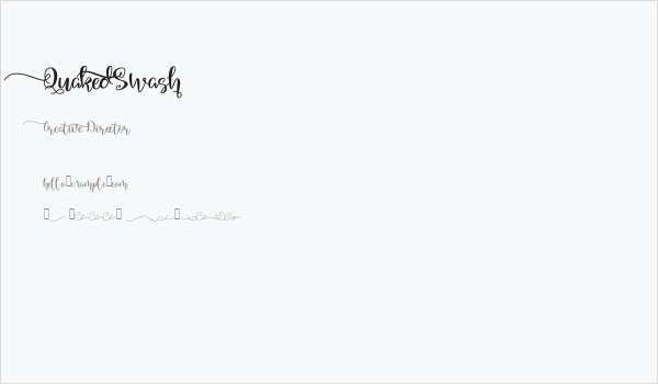 QuakedSwash Business Card